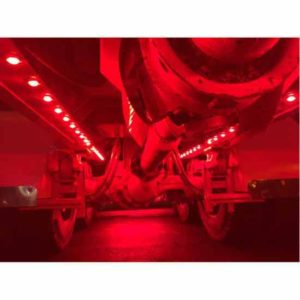 Under Body Glow Light Bracket 12 Inch W/ 3 Light Holes