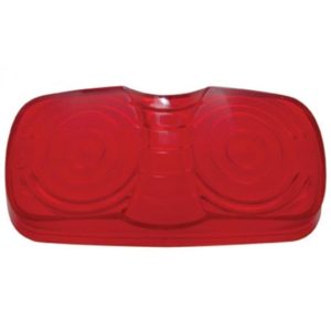 Tiger Eye Rectangular Clearance/Marker Light Lens Red