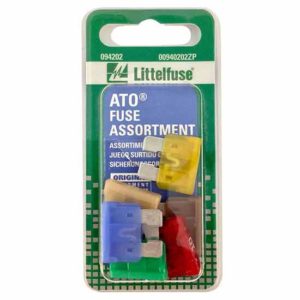 ATO Spade Fuse Assortment: Various Amp, Multi-Colored - Pack Of 6