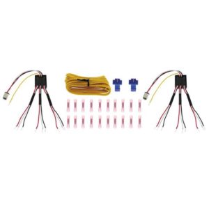 12V Sequential LED Light Conversion Wiring Kit W/ 2 Sequencer Modules, Hookup Wire, Connectors