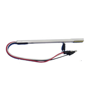 8 Inch Wand Light, Red LED / White Lens