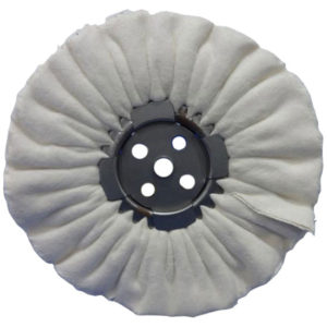 10 Inch Airway Final Buffing Wheel Pad With Canton Flannel Edge For High Luster Shine