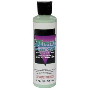 Zephyr Pro-40 Perfection Metal Polish - 8 Oz