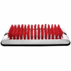 Red Stainless Steel Boot Scraper