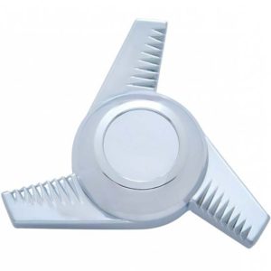 Chrome Hub Spinner W/ 3 Right Swing Bars