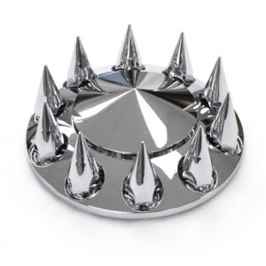 Front Axle Cover With Pointed Center Cap & Spike Nut Covers