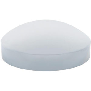 8 Inch ID Chrome Dome Rear Hubcap With 1.5 Inch Tall Side Wall