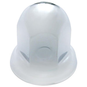 33MM X 2 Inch Chrome-Plated Steel Lug Nut Cover W/ Flange