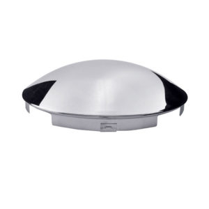 BESTfit Chrome Front Universal Hubcap With 5 Notches