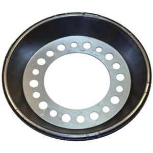 22 1/2 And 24 1/2 Inch Steer Axle Wheel Balancers W/ Ten 11 1/4 Inch Bolt Holes