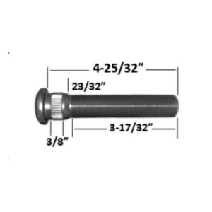 M22 X 1.5 X 4.781 Inches Wheel Stud