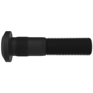 Serrated Wheel Stud Right Hand Thread, 3.375 Inch Length