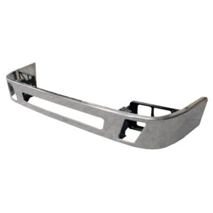 BESTfit 12 Inch Steel-Clad Aluminum Aero Bumper W/ Driving Light Holes For Volvo VNL Gen II 2004-2018