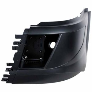 Aero Front Bumper End W/ Fog And/Or Driving Light Cutout, Driver Side For Volvo VNL Gen II 2015-2017  W/LWO