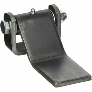 5.85 X 4.33 X 2.44 Inch Formed Steel Hinge Strap With Grease Fittings For Trailer Doors