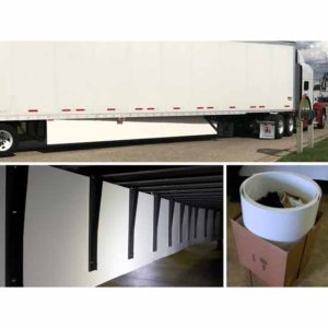 BESTfit Aerodynamic Trailer Skirt W/ I-Beam Mounting Kit For 48 Or 53 Foot Trailers