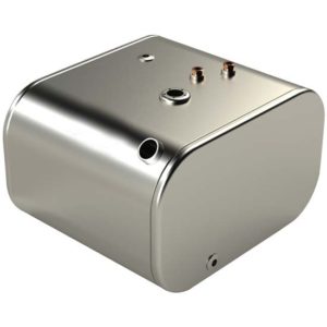 BESTfit Rectangular 60 Gallon Rear Fill Fuel Tank 15 X 25 X 37 Inch, Driver Side For International, Ford, GMC