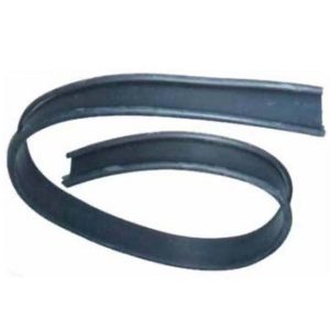 BESTfit 2.25 Inch Rubber Fuel Tank Strap Liner With Lip For International 9000 Series - Sold Per Foot