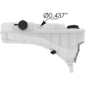 TPHD Coolant Reservoir With Coolant Level Sensor & Caps Replaces T1673008 For Peterbilt & Kenworth