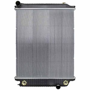 BESTfit Plastic Aluminum Radiator W/ Oil Cooler Replaces OE VAB1003747, VAB1040292, VAB1050206 For Freightliner B2 Bus, Thomas Bus