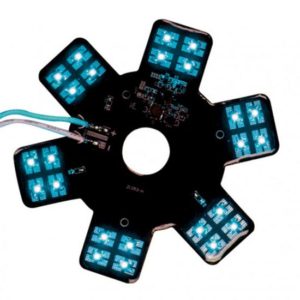 5 1/8 Inch Blue Star Inner Air Cleaner LED W/ 24 Diodes For 13 Inch Donaldson Air Breathers