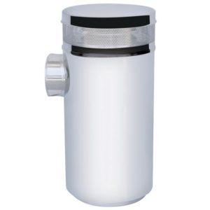 15 Inch 304 Stainless Steel Air Cleaner With 2 Inch Chopped Top For Peterbilt & Kenworth