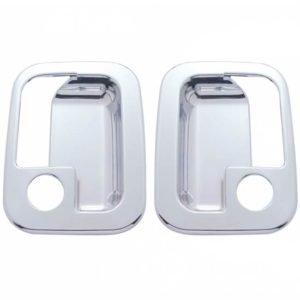 Chrome Exterior Door Handle Trim Peterbilt & Kenworth - Pair