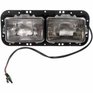 Driver Side Dual Square Headlight Assembly