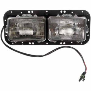 Passenger Side Dual Square Headlight Assembly