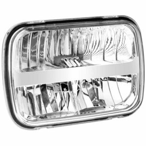 5 X 7 Inch LED Reflector 2000 Lumen High, 900 Lumen Low Beam Headlight