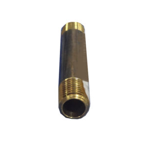 TPHD Brass 1/4 Inch x 3 Inch Pipe Nipple