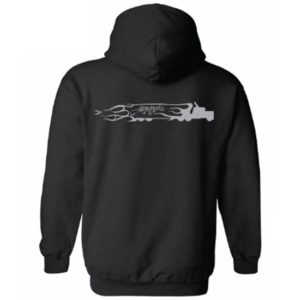 Black Chrome Shop Mafia Truck Hoodie - 2 XL
