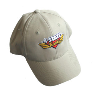 4 State Trucks Logo Tan Adjustable Cap