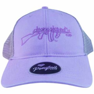 CSM Womens Ponytail Hat - Lavender