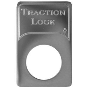 Rockwood Stainless Steel Traction Lock Switch Plate For Kenworth
