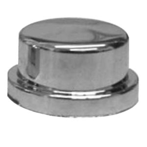3/4 Inch Chrome Short Nut Cover For Bumper Bolts