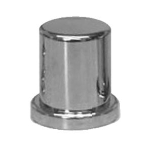 15/16 & 7/8 Inch Chrome Plastic Bolt Heads Top Hat Nut Cover W/ Flange