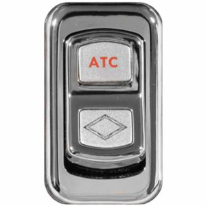 Rockwood Chrome Rocker Switch Cover For ATC Actuator For Peterbilt 2006-Newer