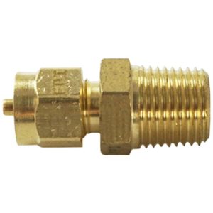 TPHD 5/32 x 1/8 Inch Brass Straight Air Line Fitting