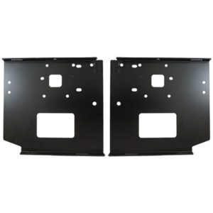 Valley Chrome Mounting Plates For 20 Inch Blind Mount Bumpers