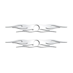 Stainless Steel Wildfire Key Hole Guard  For Peterbilt