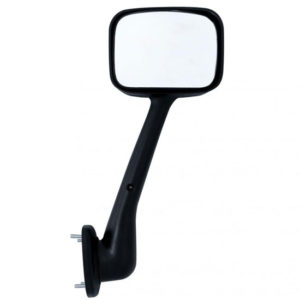 BESTfit Black Hood Mirror W/ Brackets For Freightliner Cascadia Passenger Side