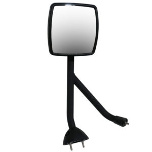 BESTfit Black Hood Mirror W/ Short Bracket For International ProStar Driver Side